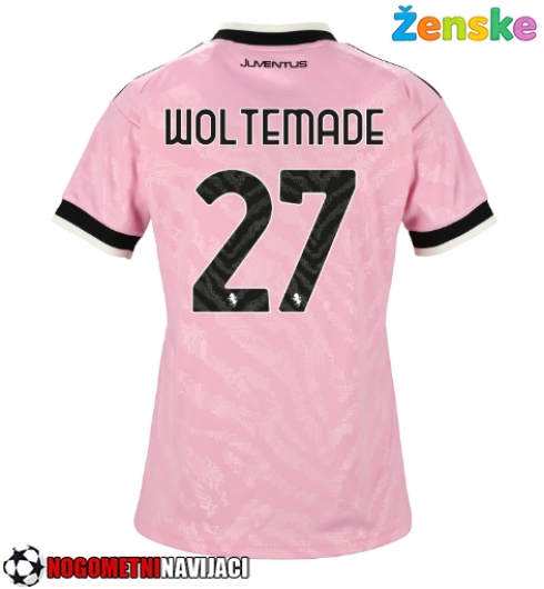 Ženske Nogometnih dresov Juventus Nick Woltemade #27 Gostujoči 2026-27 Kratki rokavi Ženske Nogometnih dresov Juventus Nick Woltemade #27 Gostujoči 2026-27 Kratki rokavi
